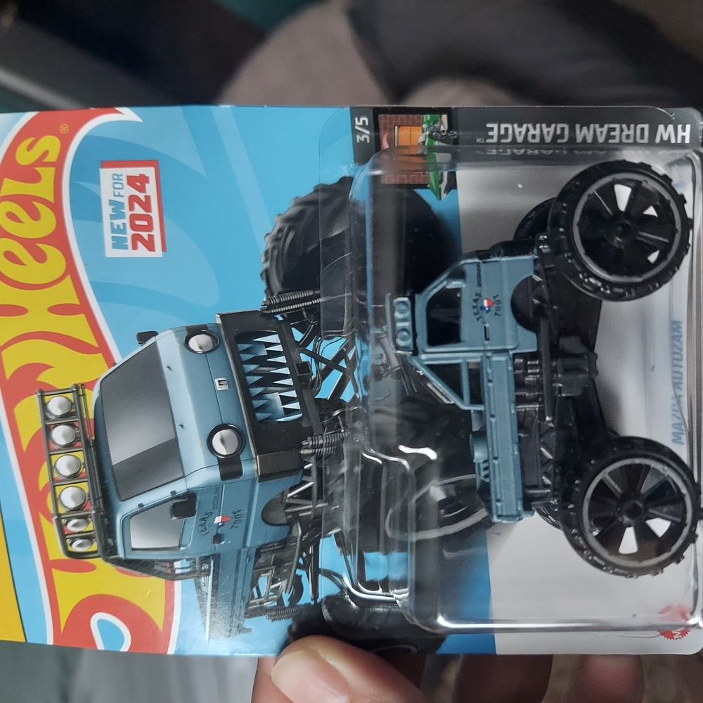 Blue Monster Truck Toy